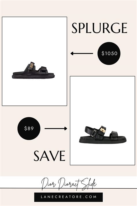 dior act sandal dupe|Dioract (dad) sandals question. .